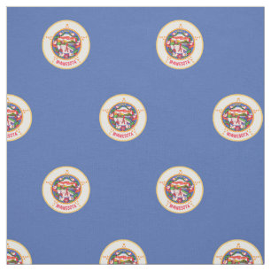 Tissu Drapeau de l'État du Minnesota