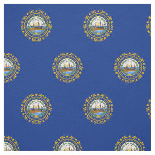 Tissu Drapeau de l'État du New Hampshire