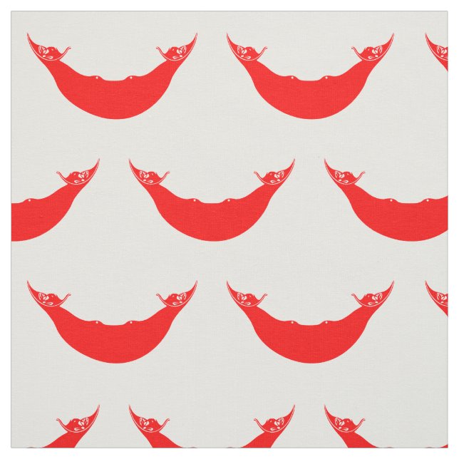 Tissu Drapeau de l'île de Pâques (Échantillon)