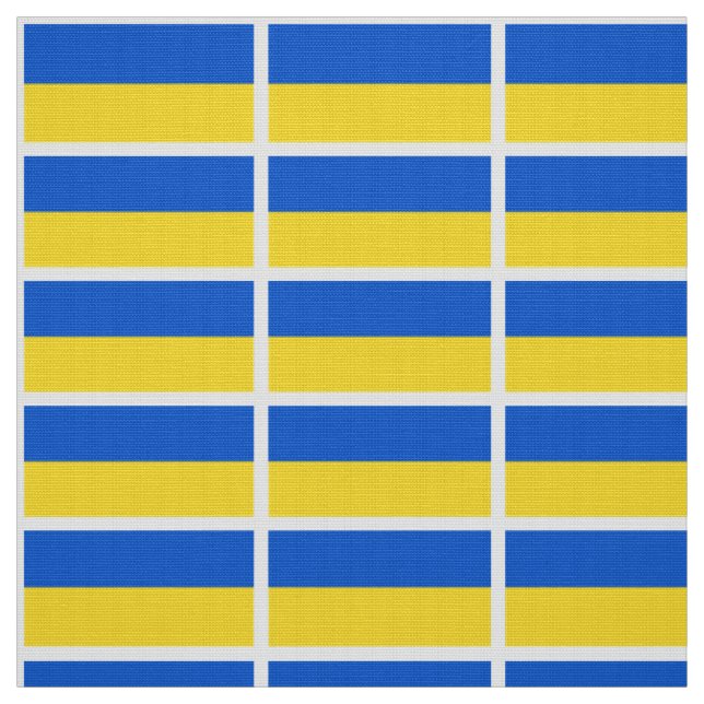 Tissu Drapeau de l'Ukraine (Échantillon)