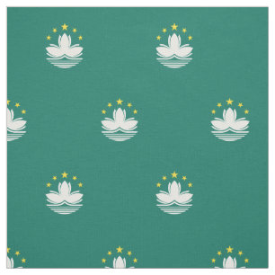 Tissu Drapeau de Macao