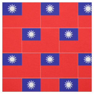 Tissu Drapeau de Taïwan