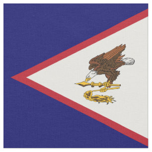 Tissu Drapeau des Samoa américaines