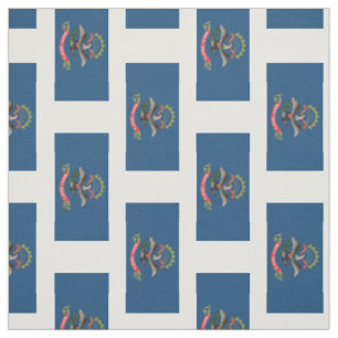 Tissu Drapeau d'état du Dakota du Nord