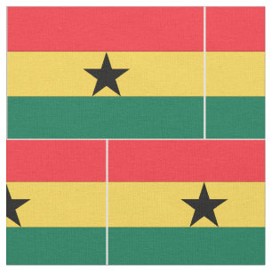 Tissu Drapeau du Ghana