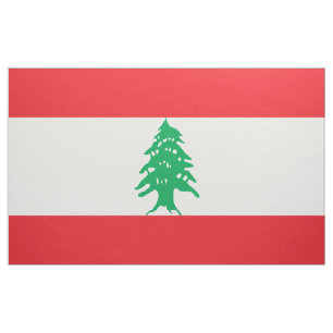Tissu Drapeau du Liban