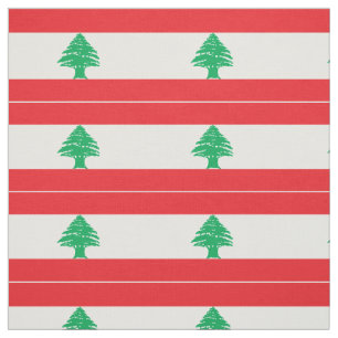 Tissu Drapeau du Liban