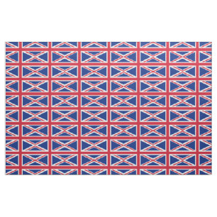 Tissu Drapeau du Royaume-Uni Union Jack motif