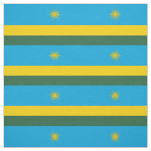 Tissu Drapeau du Rwanda