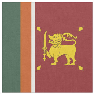 Tissu Drapeau du Sri Lanka