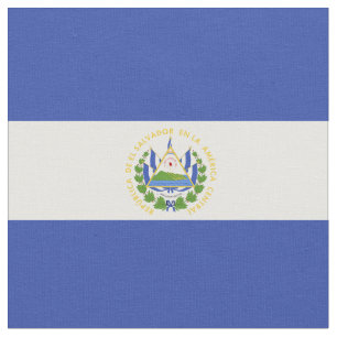 Tissu Drapeau El Salvador