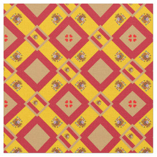 Tissu Drapeau espagnol et mode tissus branchés espagnol