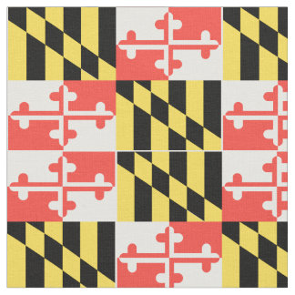 Tissu Drapeau MARYLAND -