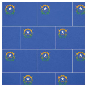 Tissu Drapeau national du Nevada