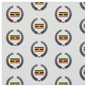 Tissu Drapeau ougandais