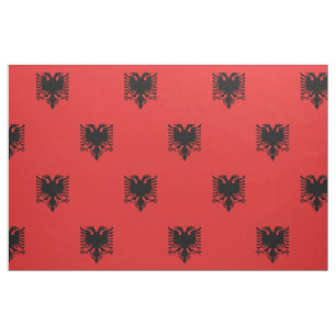 Tissu Drapeau patriotique albanais