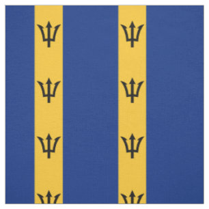 Tissu Drapeau patriotique de la Barbade