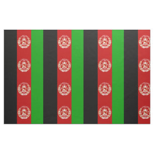 Tissu Drapeau patriotique de l'Afghanistan