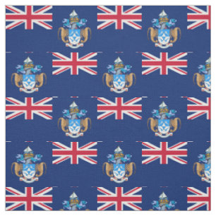 Tissu Drapeau patriotique de Tristan da Cunha