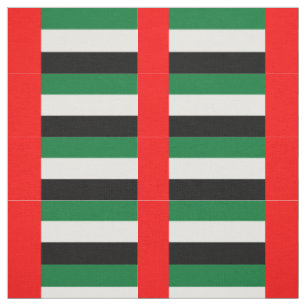 Tissu Drapeau patriotique des Émirats arabes unis