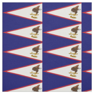 Tissu Drapeau patriotique des Samoa américaines