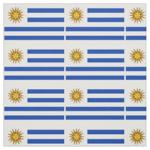 Tissu Drapeau Patriotique Uruguay
