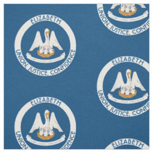 Tissu Drapeau personnalisé par état de pélican de la