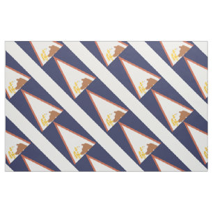 Tissu Drapeau SAMOA AMÉRICAIN