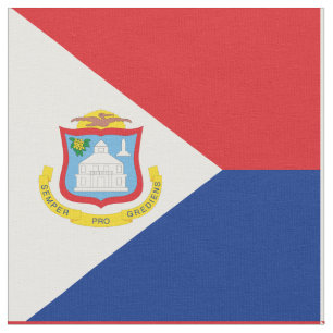 Tissu Drapeau Sint Maarten