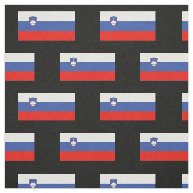 Tissu Drapeau Slovénie (Échantillon)