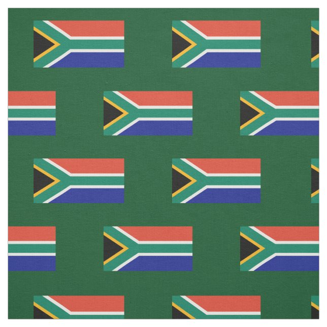 Tissu Drapeau sud-africain (Échantillon)