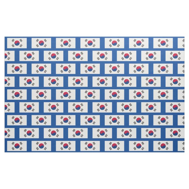 Tissu Drapeau sud-coréen (Fat Quarter)