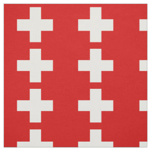 Tissu Drapeau Suisse