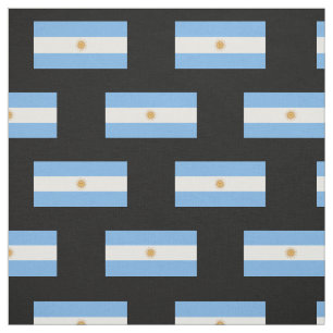 Tissu Drapeau traditionnel de l'Argentine