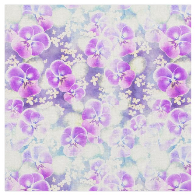 Tissu Dreamy Violet Motif (Fermer)