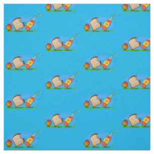 Tissu Drôle de dessin animé de fourmis