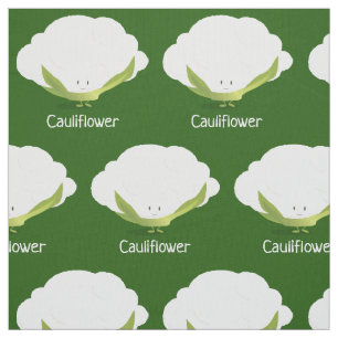 Tissu du caractère de chou-fleur