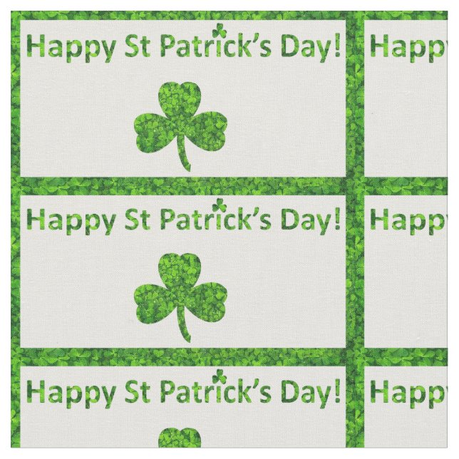 🍀 tissu du jour de Saint Patrick (Fermer)