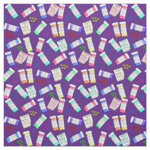 Tissu du pharmacien pourpre