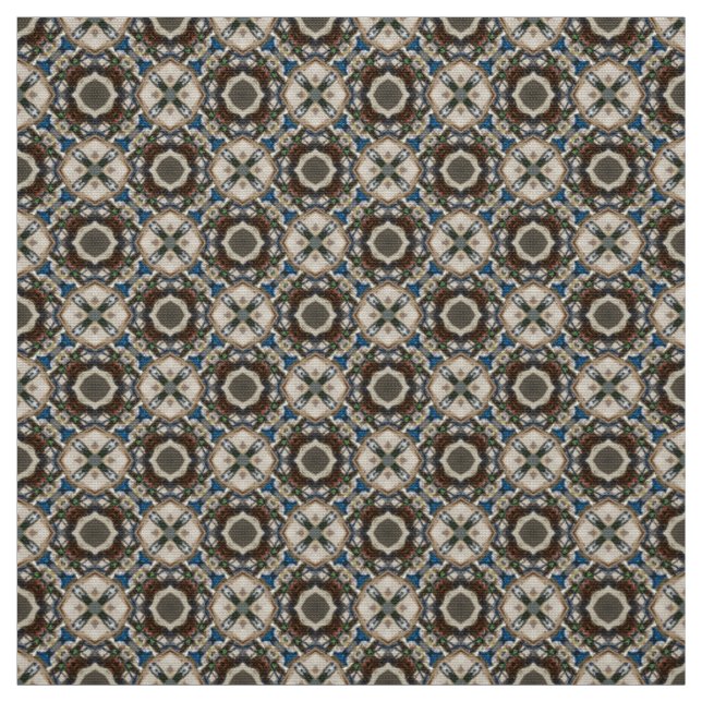 Tissu d'Upholstery multicolore vibrant - Gras (Échantillon)