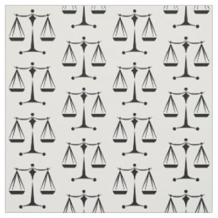 Tissu Échelles classiques de justice Bureau du droit