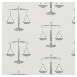 Tissu Échelles des cadeaux de loi de la justice  