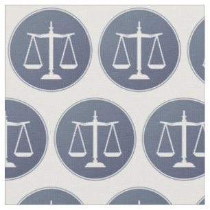 Tissu Échelles des cadeaux de loi de la justice