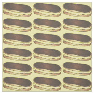 Tissu Éclair Chocolat Servi À La Carte Boulangerie Pâtis