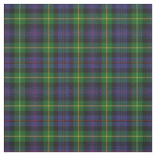 Tissu écossais de plaid de tartan de Farquharson