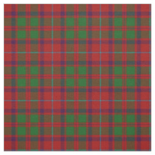 Tissu écossais de plaid de tartan de Shaw de clan