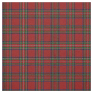 Tissu écossais rouge royal de tartan de Stewart d