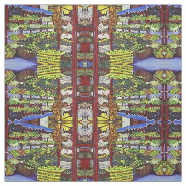 Tissu Eddie's Market, Hongrie (Échantillon)