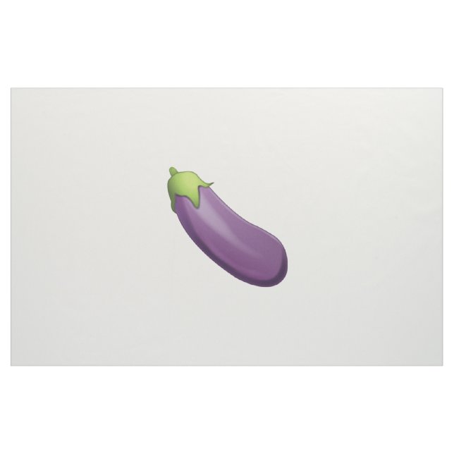 Tissu Eggplant - Emoji (Yard)