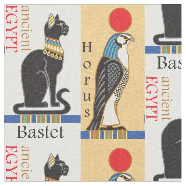 Tissu  Égypte antique (Fermer)